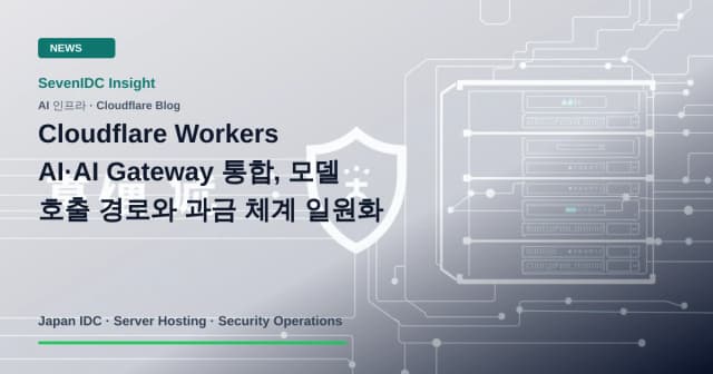 Cloudflare, Workers AI, AI Gateway 관련 기술 이미지