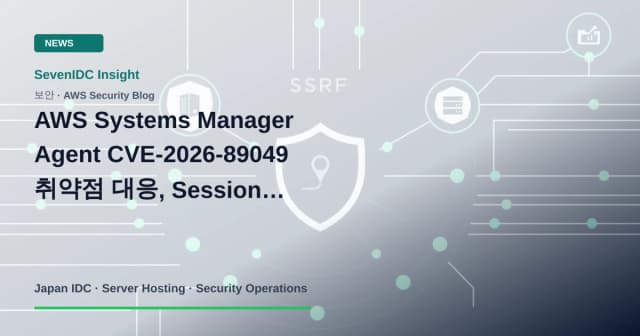AWS Systems Manager Agent, SSM Agent, CVE-2026-89049 관련 기술 이미지