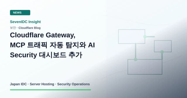 Cloudflare Gateway, Cloudflare One, MCP 관련 기술 이미지